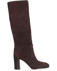 Michael Kors - Luella Suede Knee High Boots - Lyst