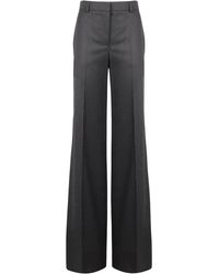 Stella McCartney - Wool Flared Trousers - Lyst
