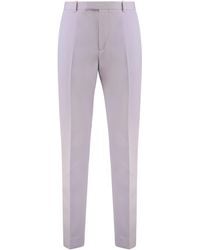 Gucci - Wool Gabardine Trousers - Lyst