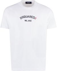 DSquared² - Classic Comfort Graphic T-Shirt - Lyst