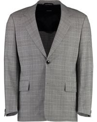 BOSS - Prince Of Wales Checked Jacket - Lyst