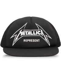 Represent - Baseball Hat With Flat Visor - Lyst