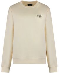 A.P.C. - Standard Rue Madame Cotton Sweatshirt - Lyst