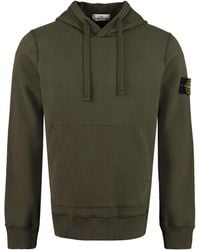 stone island khaki hoodie