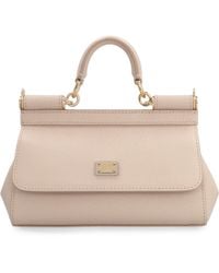 Dolce & Gabbana - Sicily Leather Mini Handbag - Lyst