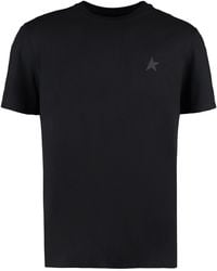 Golden Goose - Cotton Crew-Neck T-Shirt - Lyst