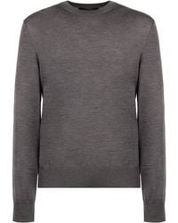 DSquared² - Virgin Wool Fine-Knit Sweater - Lyst