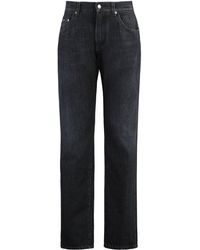 Dolce & Gabbana - Jeans straight leg a 5 tasche - Lyst