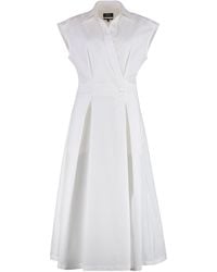 A.P.C. - Cotton Poplin Shirtdress - Lyst