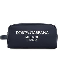 Dolce & Gabbana - Nylon Wash Bag - Lyst