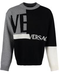 Voorzieningen Reserveren syndroom Versace Sweaters and knitwear for Men | Online Sale up to 71% off | Lyst