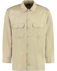Dickies - Long Sleeve Cotton Blend Shirt - Lyst