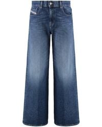 DIESEL - Jeans flare 1978 D-Akemi a vita alta - Lyst