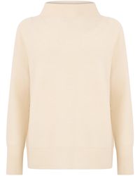 Vince - Oversized Sweater With High Collar - Lyst