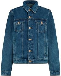 7 For All Mankind - Jacket Made Of Cotton - Lyst
