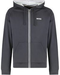 BOSS - Hooded Sweatshirt - Lyst