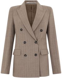 0205 Tagliatore - Pinstripe Suit - Lyst