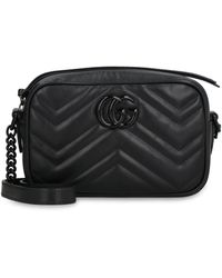 Gucci - GG Marmont Quilted Leather Camera-bag - Lyst