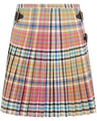 Vivienne Westwood - Tartan Wool Skirt - Lyst