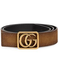 Gucci - Reversible Belt Double G - Lyst
