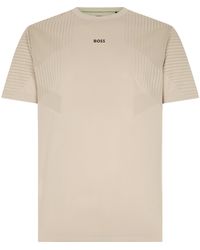 BOSS - Short-Sleeve T-Shirt With Logo - Lyst
