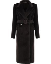 0205 Tagliatore - Faux Fur Coat - Lyst