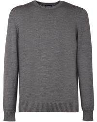 Drumohr - Crew-neck Wool Sweater - Lyst