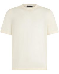 BOSS - Virgin Wool T-Shirt - Lyst