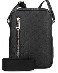 Gucci - Gg Emblem Shoulder Bag Small Size - Lyst