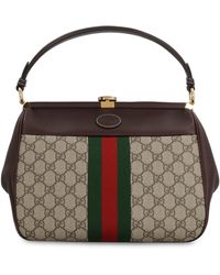 Gucci - GG Supreme Fabric Handbag - Lyst
