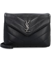 Saint Laurent - Borsa a tracolla Loulou Toy in pelle - Lyst