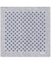 BOSS - Pochette in seta stampata - Lyst