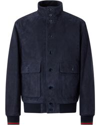 Gucci - Leather Jacket With Buttons - Lyst