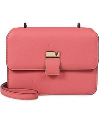 Valextra - Nolo Leather Mini Crossbody Bag - Lyst