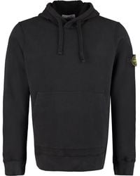 stone island hoodie sort