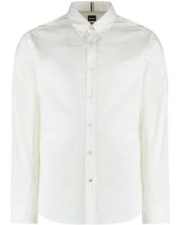 BOSS - Slim Fit Shirt - Lyst