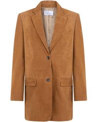 GIUSEPPE DI MORABITO - Suede Jacket - Lyst