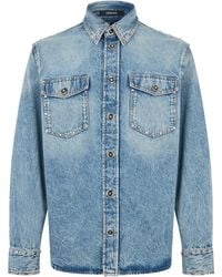 Versace - Denim Jacket - Lyst