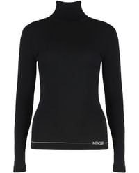 Moncler - Sweater With A Turtleneck In Wool - Lyst