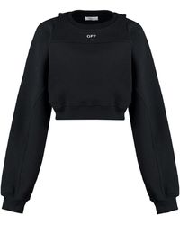 Off-White c/o Virgil Abloh - Cotton Sweatshirt - Lyst