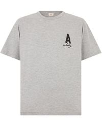 Autry - Cotton T-Shirt With Logo - Lyst