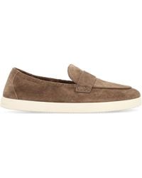 Tory Burch - Ballerina Suede Loafers - Lyst