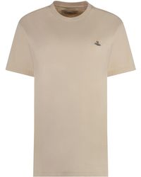 Vivienne Westwood - Cotton Crew-Neck T-Shirt - Lyst