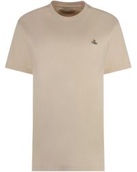 Vivienne Westwood - Cotton Crew-Neck T-Shirt - Lyst