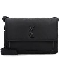 Saint Laurent - Niki Nylon Messenger Bag - Lyst