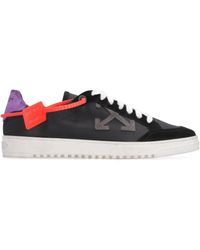 Off-White c/o Virgil Abloh Sneakers low-top in tessuto tecnico - Nero