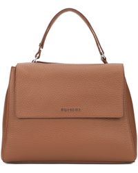 Orciani - Borsa Sveva Soft Medium in pelle martellata - Lyst