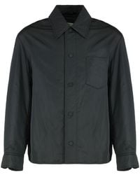 Ami Paris - Padded Nylon Overshirt - Lyst
