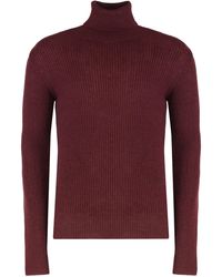 Dries Van Noten - Pullover dolcevita in lana - Lyst