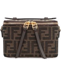 Fendi - Mini-bag Vanity in tessuto - Lyst